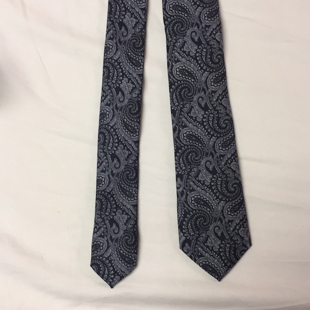 Topman Paisley Skinny Tie